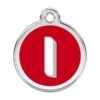 Red Dingo Stainless Steel Engraved Dog Tag Alphabet Tag Letter I Red 1 Red Dingo Stainless Steel Engraved Dog Tag Alphabet Tag Letter I Red -PetJoy Shop 01 JI RE LG