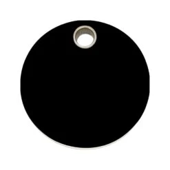 Red Dingo Plastic Engraved Dog Tag Circle