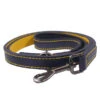 Joules Navy Leather Dog Lead -PetJoy Shop 05552