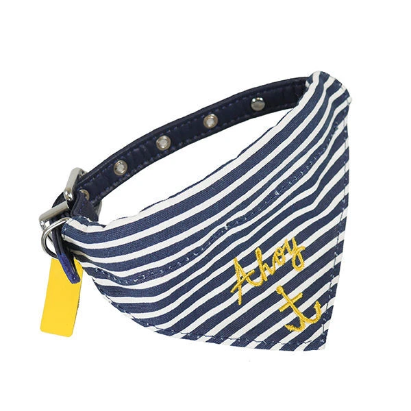 Joules Ahoy Dog Bandana Collar 4 Joules Ahoy Dog Bandana Collar - Image 2