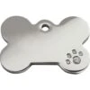 Red Dingo Diamante Engraved Dog Tag Bone -PetJoy Shop 08 BN ZZ LG