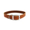 Ancol Classic Leather Sewn/Half Lined Collar Tan -PetJoy Shop 100600 2
