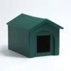 Katden Kitty Kottage Outdoor Cat Shelter - Dark Green