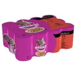 Whiskas 1+ Years Cat Can Meat Selection In Gravy