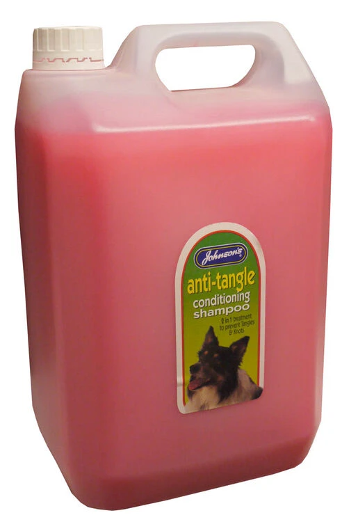 Johnson's Dog Anti-tangle Conditioning Shampoo - 5 Litre 3 Johnson's Dog Anti-tangle Conditioning Shampoo - 5 Litre