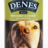 12 X Denes Dog Adult With Rabbit & Chicken + Herbs 400g -PetJoy Shop 11978