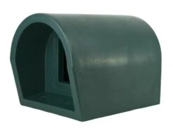 Mr Snugs Katden Dark Green Cat Kennel With Mattress & Liner -PetJoy Shop 1231018139greenside 4