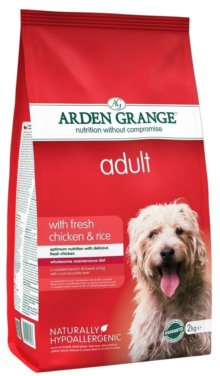 Arden Grange Chicken & Rice Adult Dry Dog Food 3 Arden Grange Chicken & Rice Adult Dry Dog Food