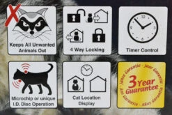 Cat Mate Elite Selective Microchip Cat Flap With Timer Control -PetJoy Shop 1231021947 Cat Mate Elite 01