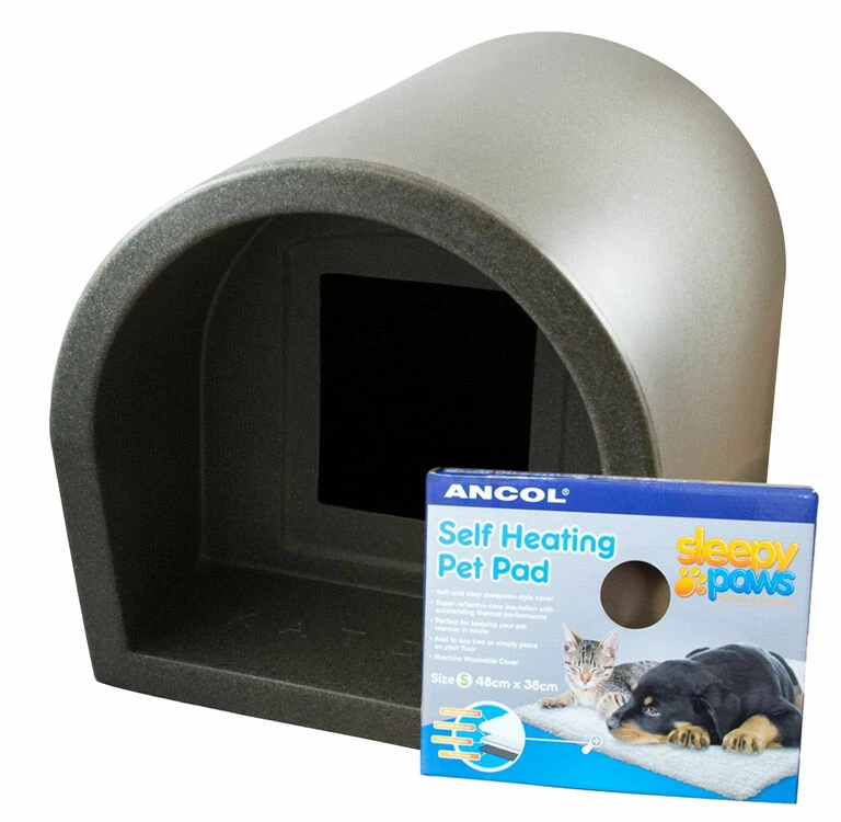 Mr Snugs KatDen Outdoor Cat Kennel/Shelter - Dark Grey (Various Options) 16 Mr Snugs KatDen Outdoor Cat Kennel/Shelter - Dark Grey (Various Options) - Image 14