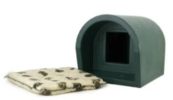 Mr Snugs KatDen Outdoor Cat Kennel/Shelter - Dark Green (Various Options) -PetJoy Shop 1231022046greenbundle1