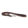 Ancol Vintage Leather Padded Lead Chestnut Brown -PetJoy Shop 124020 1