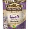 Carnilove Cat Pouch Quail With Dandelion -PetJoy Shop 15