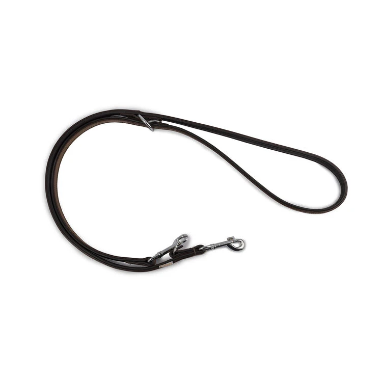 Ancol Leather Training Lead Deluxe Round Brown 19mm X2m 3 Ancol Leather Training Lead Deluxe Round Brown 19mm X2m
