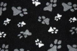 AniMate Double Sided Fleece Blanket - Black