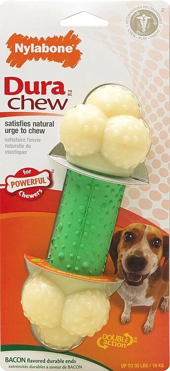 Nylabone Double Action Chew Bone Wolf 3 Nylabone Double Action Chew Bone Wolf
