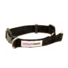 Great&Small Doodley Dogs Black Plain Nylon Collar 1 Great&Small Doodley Dogs Black Plain Nylon Collar -PetJoy Shop 210389