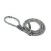 Great&Small Rope Lead Black With Leather -PetJoy Shop 211213