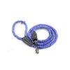 Great&Small Rope Lead Blue With Leather -PetJoy Shop 211214