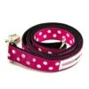 Great&Small Doodley Dogs Ribbon Nylon Lead Pink -PetJoy Shop 211857
