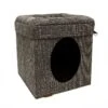 Great&Small Snuggle & Snooze Luxury Cat Cube Hideaway -PetJoy Shop 212316
