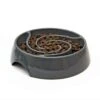 Great&Small Grey Slow Down Swirl Bowl -PetJoy Shop 212510