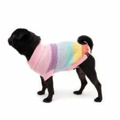Great&Small Penrose Knitted Sweater Pastel Rainbow