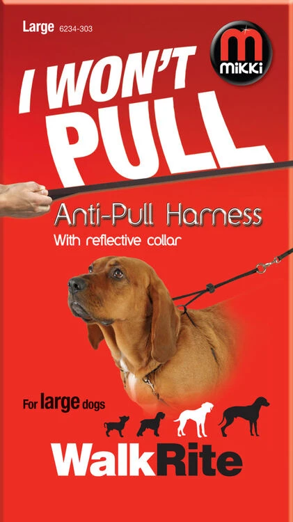 Mikki Reflective Walkrite Anti-Pull Harness 3 Mikki Reflective Walkrite Anti-Pull Harness
