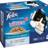 Felix As Good As It Looks Kitten Fish Selection In Jelly -PetJoy Shop 25413