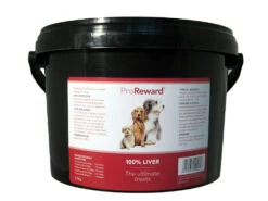 Thrive Proreward 100% Liver Dog Treats Bulk Tub 500g