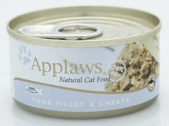24 X Applaws Cat Can Tuna & Cheese 156g