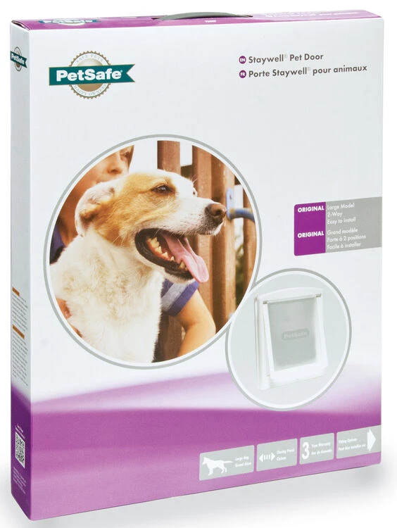 Staywell Original 2 Way Pet Door White 3 Staywell Original 2 Way Pet Door White
