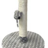 Rosewood Catwalk Scratchers Plush Dijon Catnip Scratcher Post - Grey & Cream 2 Rosewood Catwalk Scratchers Plush Dijon Catnip Scratcher Post - Grey & Cream -PetJoy Shop 34273