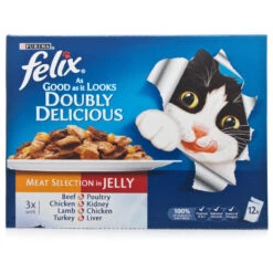Felix Pouch As Good As It Looks Doubly Delicious Meat In Jelly