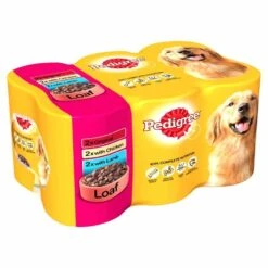 Pedigree Meat Loaf Wet Dog Food Variety Pack -PetJoy Shop 35708