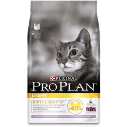 Purina Pro Plan Light Opti-Light Cat Food - Turkey & Rice