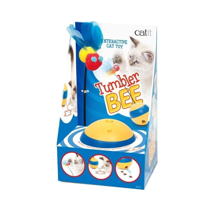 Catit Play Tumbler Bee 3 Catit Play Tumbler Bee