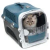 Catit Cabrio Cat Carrier Blue-Grey -PetJoy Shop 41372 cabrio blue gray heroshot