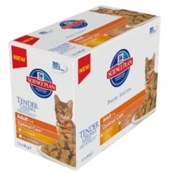 12 X 85g Hill's Science Plan Feline Chunks & Gravy Adult Pouch Multipack Poultry