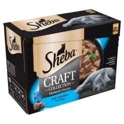 Sheba Craft Cat Food Pouch - Fish Selection In Gravy -PetJoy Shop 428893