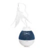 Catit Pixi Spinner Electronic Cat Toy White & Blue -PetJoy Shop 43146 catit pixi spinner blue