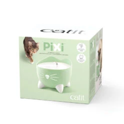 Catit Pixi Cat Water Fountain Mint Green -PetJoy Shop 43718 catit pixi fountain green packaging