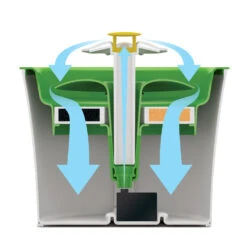 Catit 2.0 Flower Cat Water Fountain 3L -PetJoy Shop 43742 flower fountain features