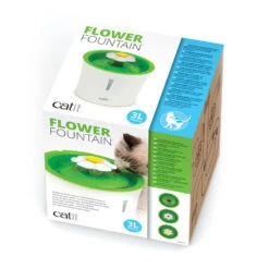 Catit 2.0 Flower Cat Water Fountain 3L -PetJoy Shop 43742 flower fountain packaging eu