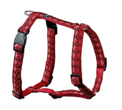 Hunter Krazy Scotty Vario Rapid Nylon Harness Red/red