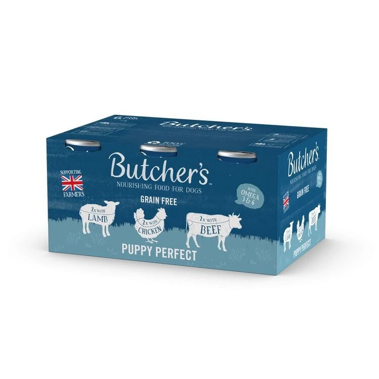 Butchers Puppy Perfect Grain Free Variety Pack Wet Food 3 Butchers Puppy Perfect Grain Free Variety Pack Wet Food