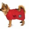 Danish Design Dog Robe Towelling Red -PetJoy Shop 4pp2okaw