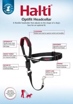 Halti OptiFit Headcollar -PetJoy Shop 5 HaltiOptifit Features and Benefits2019