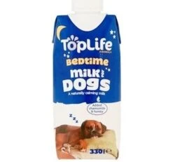 12 X Toplife Bedtime Milk For Dogs 330ml