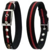 Oscar & Hooch Dog Collar Black And Red -PetJoy Shop 50236